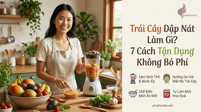 Trái Cây Dập Nát Làm Gì? 7 Cách Tận Dụng Không Bỏ Phí
