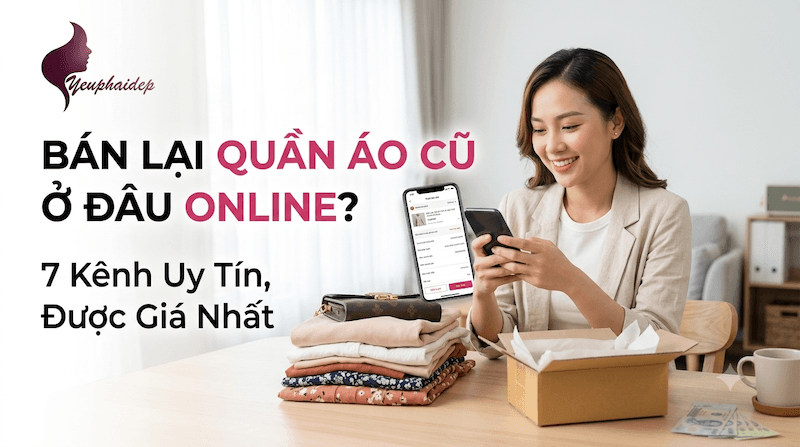 Bán Lại Quần Áo Cũ Ở Đâu Online? 7 Kênh Uy Tín, Được Giá Nhất