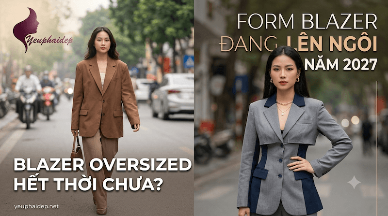 Blazer Oversized Hết Thời Chưa? Form Blazer Đang Lên Ngôi Năm 2027