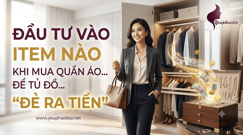 Đầu Tư Vào Item Nào Khi Mua Quần Áo Để Tủ Đồ "Đẻ Ra Tiền"