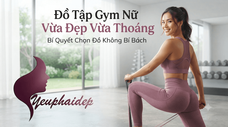 Đồ Tập Gym Nữ Vừa Đẹp Vừa Thoáng — Bí Quyết Chọn Đồ Không Bí Bách