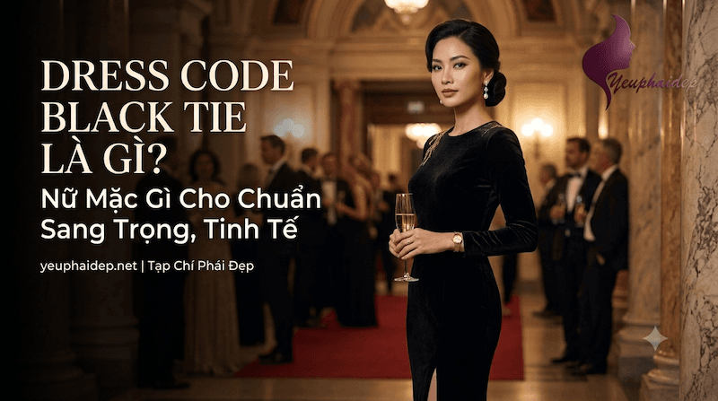 Dress Code Black Tie Là Gì? Nữ Mặc Gì Cho Chuẩn Sang Trọng, Tinh Tế