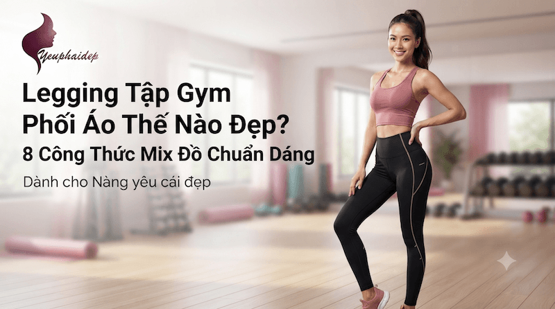 Legging Tập Gym Phối Áo Thế Nào Đẹp? 8 Công Thức Mix Đồ Chuẩn Dáng