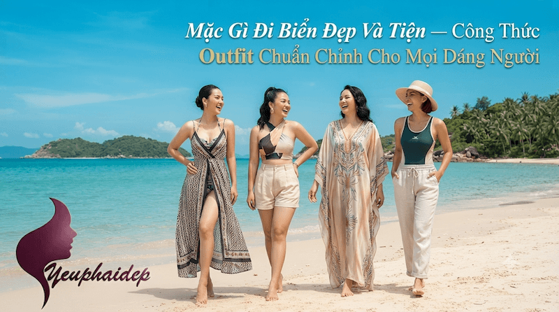 Mặc Gì Đi Biển Đẹp Và Tiện — Công Thức Outfit Chuẩn Chỉnh Cho Mọi Dáng Người