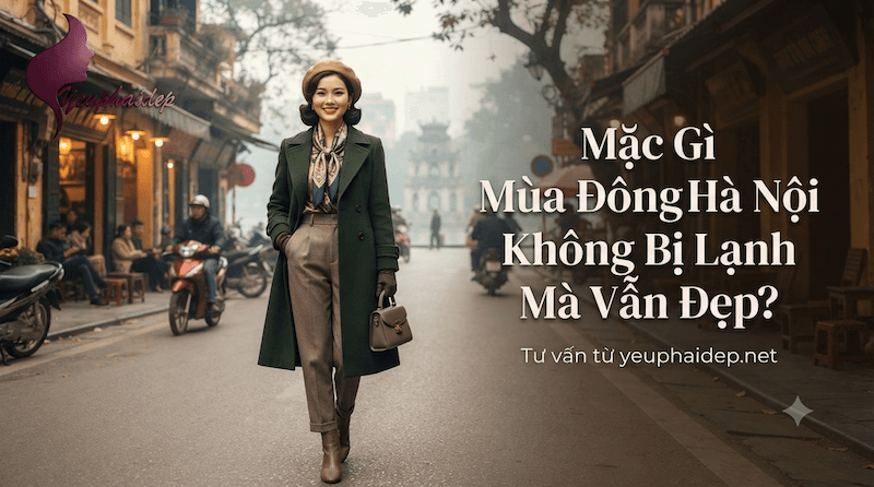 Mặc Gì Mùa Đông Hà Nội Không Bị Lạnh Mà Vẫn Đẹp?