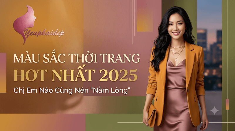Màu Sắc Thời Trang Hot Nhất 2025 – Chị Em Nào Cũng Nên "Nằm Lòng"