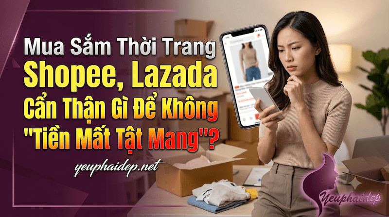Mua Sắm Thời Trang Shopee, Lazada Cẩn Thận Gì Để Không "Tiền Mất Tật Mang"?