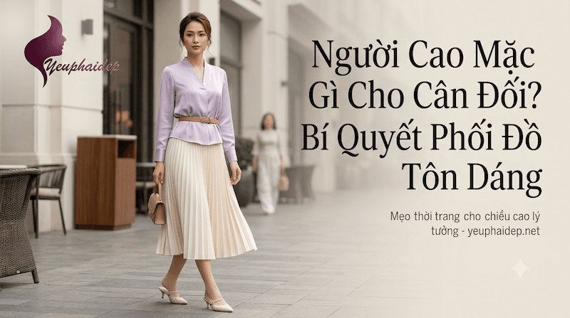 Người Cao Mặc Gì Cho Cân Đối? Bí Quyết Phối Đồ Tôn Dáng