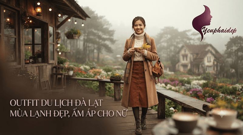 Outfit Du Lịch Đà Lạt Mùa Lạnh Đẹp, Ấm Áp Cho Nữ