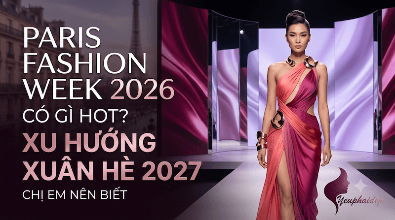 Paris Fashion Week 2026 Có Gì Hot? Xu Hướng Xuân Hè 2027 Chị Em Nên Biết