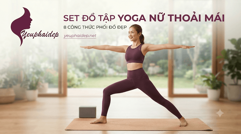 Set Đồ Tập Yoga Nữ Thoải Mái: 8 Công Thức Phối Đồ Đẹp