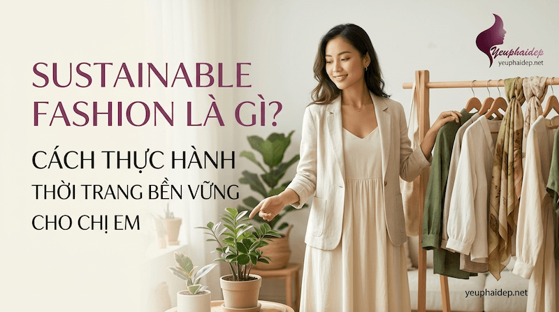 Sustainable Fashion Là Gì? Cách Thực Hành Thời Trang Bền Vững Cho Chị Em