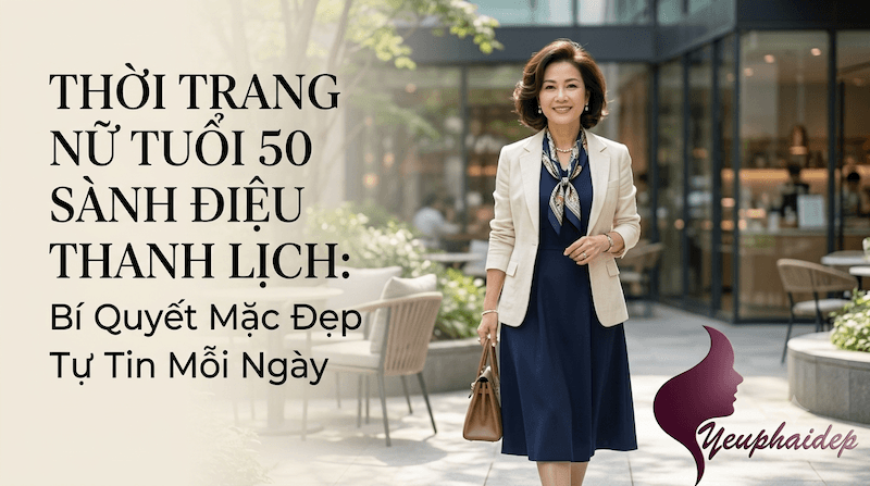 Thời Trang Nữ Tuổi 50 Sành Điệu Thanh Lịch: Bí Quyết Mặc Đẹp Tự Tin Mỗi Ngày