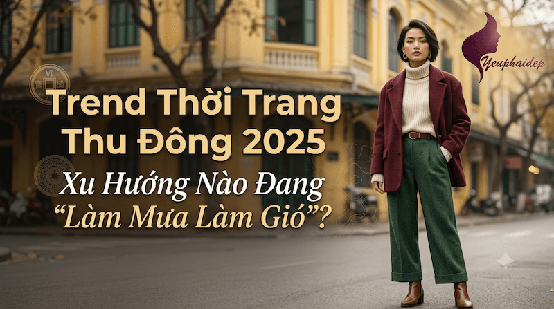 Trend Thời Trang Thu Đông 2025 – Xu Hướng Nào Đang "Làm Mưa Làm Gió"?