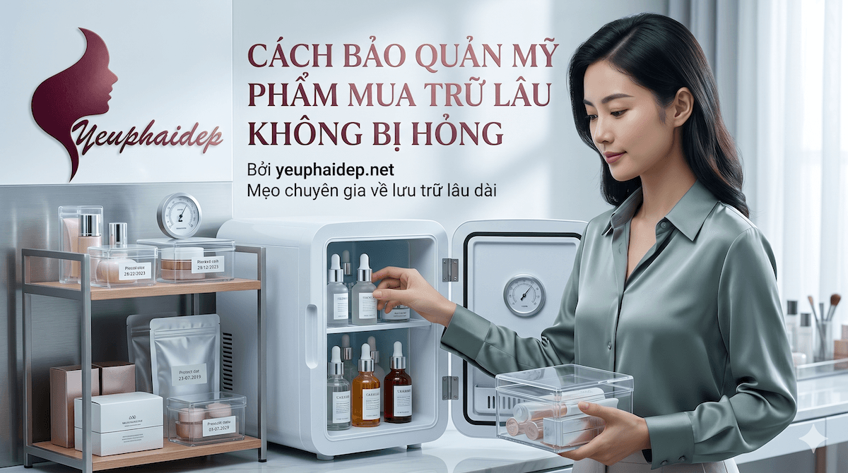 Cách Bảo Quản Mỹ Phẩm Mua Trữ Lâu Không Bị Hỏng