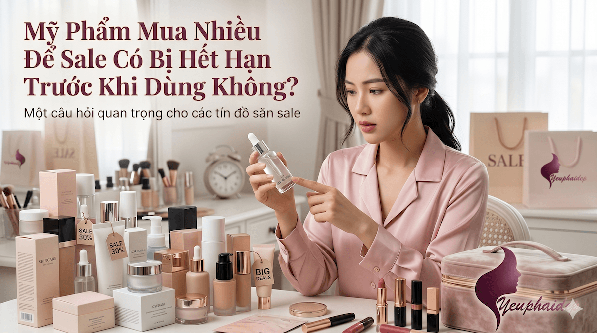 Mỹ Phẩm Mua Nhiều Để Sale Có Bị Hết Hạn Trước Khi Dùng Không?
