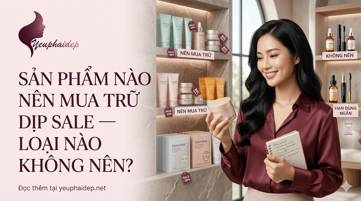 Sản Phẩm Nào Nên Mua Trữ Dịp Sale — Loại Nào Không Nên?