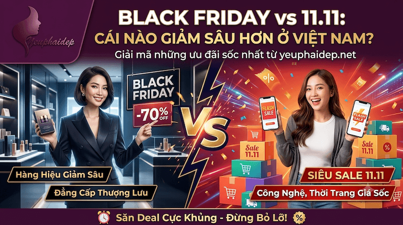 Black Friday vs 11.11 Cái Nào Giảm Sâu Hơn Ở Việt Nam?