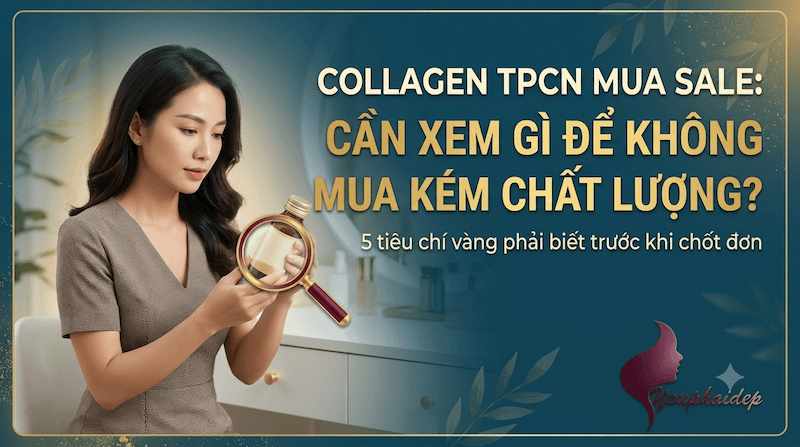 Collagen TPCN Mua Sale Cần Xem Gì Để Không Mua Kém Chất Lượng