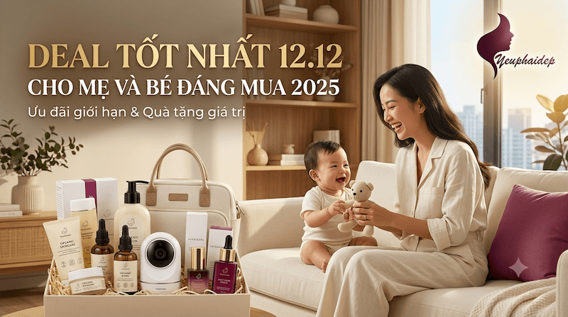 Deal Tốt Nhất 12.12 Cho Mẹ Và Bé Đáng Mua 2025
