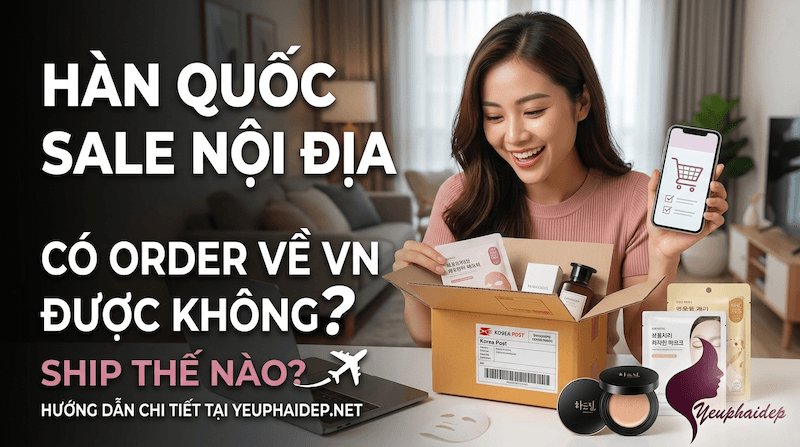 Hàn Quốc Sale Nội Địa Có Order Về VN Được Không? Ship Thế Nào?