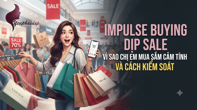 Impulse Buying Dịp Sale — Vì Sao Chị Em Mua Sắm Cảm Tính Và Cách Kiểm Soát
