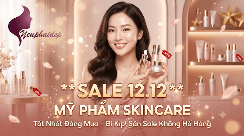 Sale 12.12 Mỹ Phẩm Skincare Tốt Nhất Đáng Mua – Bí Kíp Săn Sale Không Hố Hàng