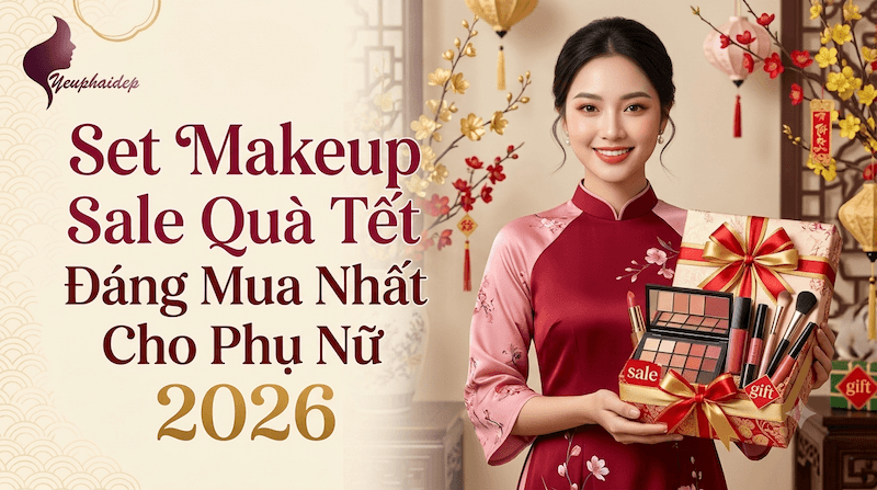 Set Makeup Sale Quà Tết Đáng Mua Nhất Cho Phụ Nữ 2026