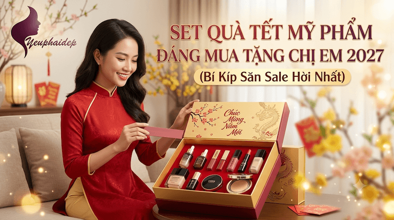 Set Quà Tết Mỹ Phẩm Đáng Mua Tặng Chị Em 2027 (Bí Kíp Săn Sale Hời Nhất)