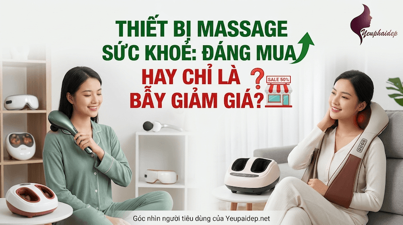 Thiết Bị Massage Sức Khoẻ Sale Điện Máy: Đáng Mua Hay Chỉ Là Bẫy Giảm Giá?