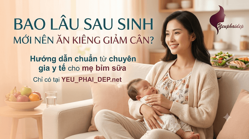 Bao Lâu Sau Sinh Mới Nên Ăn Kiêng Giảm Cân?