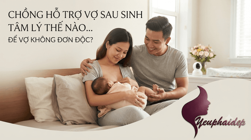 Chồng Hỗ Trợ Vợ Sau Sinh Tâm Lý Thế Nào Để Vợ Không Đơn Độc?