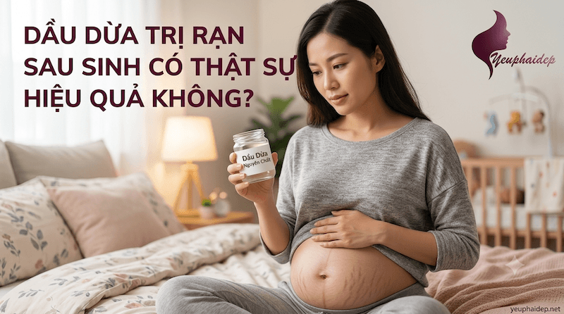 Dầu Dừa Trị Rạn Sau Sinh Có Thật Sự Hiệu Quả Không?