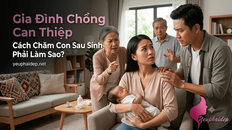 Gia Đình Chồng Can Thiệp Cách Chăm Con Sau Sinh: 7 Cách Xử Lý Khéo Mà Vẫn Êm Ấm
