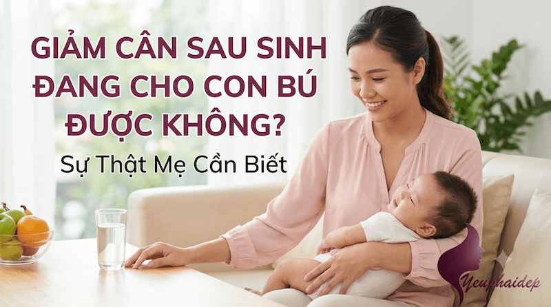 Giảm Cân Sau Sinh Đang Cho Con Bú Được Không? Sự Thật Mẹ Cần Biết