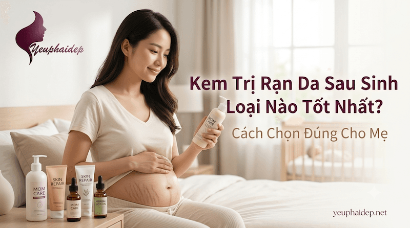 Kem Trị Rạn Da Sau Sinh Loại Nào Tốt Nhất? Cách Chọn Đúng Cho Mẹ