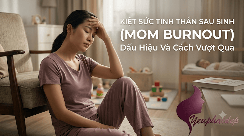 Kiệt Sức Tinh Thần Sau Sinh (Mom Burnout): Dấu Hiệu Và Cách Vượt Qua