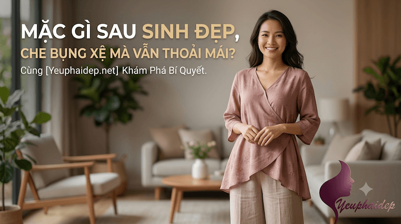 Mặc Gì Sau Sinh Đẹp, Che Bụng Xệ Mà Vẫn Thoải Mái?