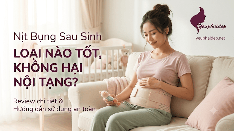 Nịt Bụng Sau Sinh Loại Nào Tốt, Không Hại Nội Tạng?
