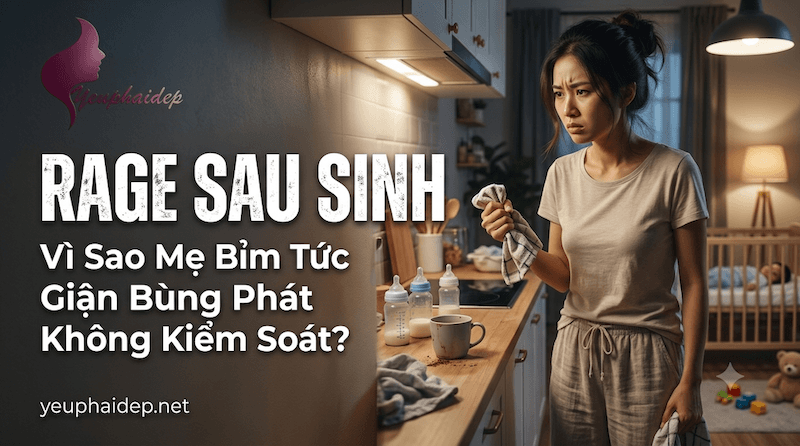 Rage Sau Sinh — Vì Sao Mẹ Bỉm Tức Giận Bùng Phát Không Kiểm Soát?