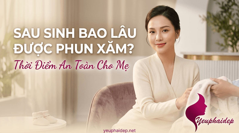 Sau Sinh Bao Lâu Được Phun Xăm? Thời Điểm An Toàn Cho Mẹ