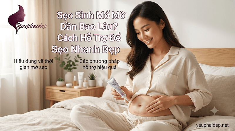 Sẹo Sinh Mổ Mờ Dần Bao Lâu? Cách Hỗ Trợ Để Sẹo Nhanh Đẹp
