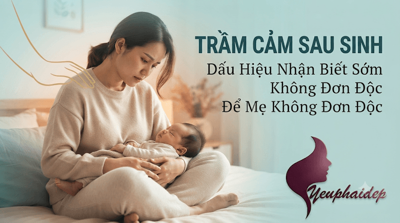 Trầm Cảm Sau Sinh: Dấu Hiệu Nhận Biết Sớm Để Mẹ Không Đơn Độc