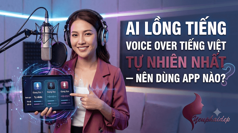 AI Lồng Tiếng Voice Over Tiếng Việt Tự Nhiên Nhất — Nên Dùng App Nào?
