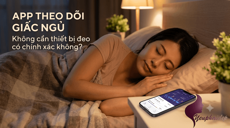 App theo dõi giấc ngủ không cần thiết bị đeo có chính xác không?