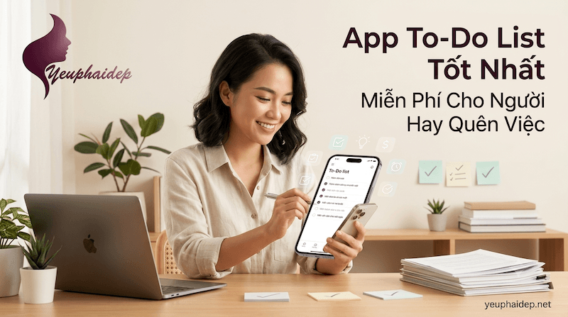 App To-Do List Tốt Nhất Miễn Phí Cho Người Hay Quên Việc