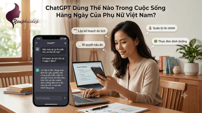 ChatGPT Dùng Thế Nào Trong Cuộc Sống Hàng Ngày Của Phụ Nữ Việt Nam?