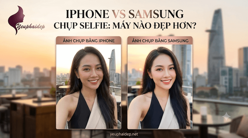 iPhone vs Samsung Chụp Selfie: Máy Nào Đẹp Hơn?