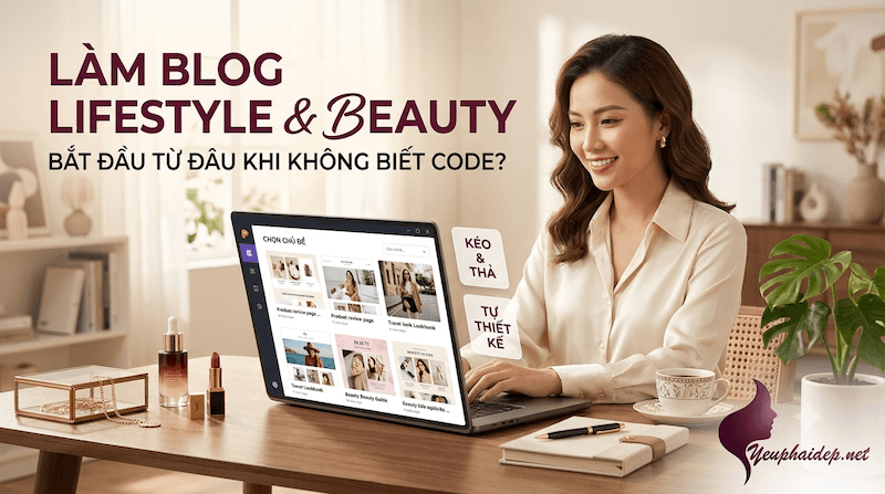 Làm Blog Lifestyle Beauty Bắt Đầu Từ Đâu Khi Không Biết Code?