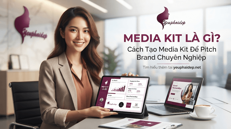 Media Kit Là Gì? Cách Tạo Media Kit Để Pitch Brand Chuyên Nghiệp